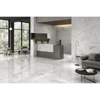 Dlažba Stylnul white 60x120 cm lesk EVEN612WH