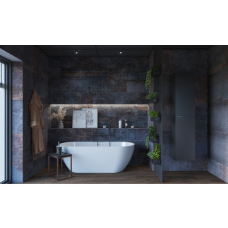 Dlažba Vitra Aspenwood wenge 20x120 cm mat K945695R