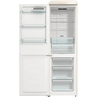 Volně stojící kombinovaná chladnička Gorenje vanilka ONRK619DCL