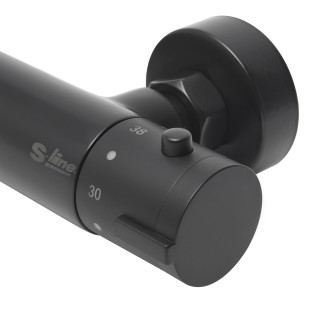 Sprchová baterie S-Line Pro bez sprchového setu 150 mm černá SIKOBSLPRO268TC