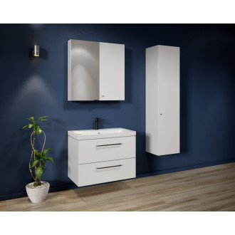 Koupelnová skříňka nízká Cersanit Medley 59,4x80x14 cm bílá lesk S932-099-DSM