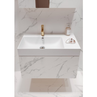 Cersanit Inverto nábytkové umyvadlo 80 pravé K671-006