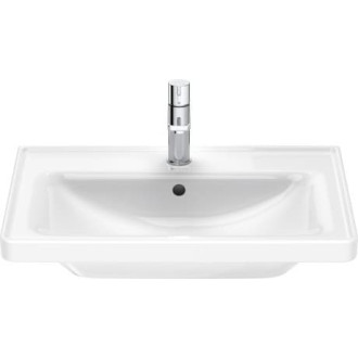 Nábytkové umyvadlo Duravit D-Neo 65x48 cm otvor pro baterii uprostřed 2367650000