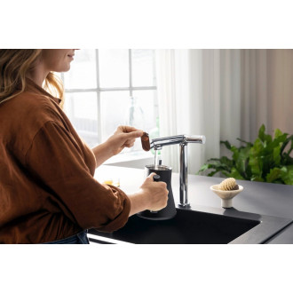 Dřezová baterie Hansgrohe Aqittura bez výpusti chrom 76804000