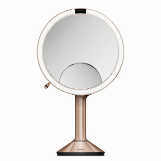 Kosmetické zrcátko Simplehuman Trio rose gold nerez ocel SHST3034