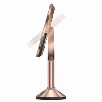 Kosmetické zrcátko Simplehuman Trio rose gold nerez ocel SHST3034
