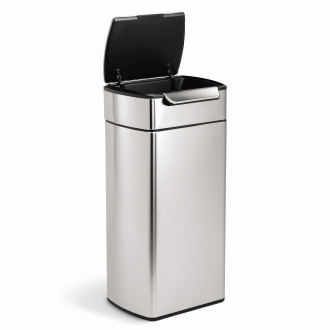 Odpadkový koš volně stojící Simplehuman Touch-bar bin 30 l Matná nerez ocel mat SHCW2015