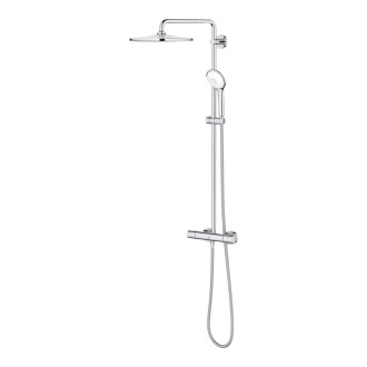Sprchový systém Grohe Euphoria na stěnu s termostatickou baterií chrom 26075001