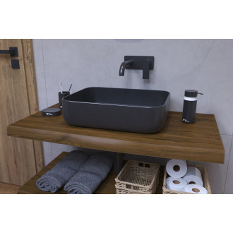 Deska pod umyvadlo Naturel Wood 80x5x55 cm dub koňak DMDUB80K
