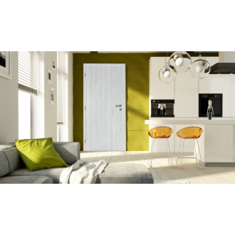 Interiérové dveře Naturel Ibiza pravé 70 cm borovice bílá IBIZA210BB70PDTD