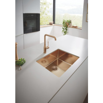 Dřezová baterie Grohe Essence s otočným ramínkem kartáčovaný Warm Sunset 30505DL0