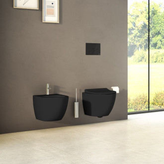 VitrA Sento závěsný bidet černý RN020BL
