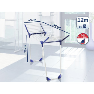 Sušák na prádlo Leifheit Pegasus 120 Solid Compact 81720