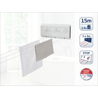 Sušák na prádlo Leifheit Rolfix 150 Triple Longline 83107