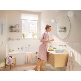 Vanová baterie Hansgrohe Rebris S bez podomítkového tělesa chrom 72467000
