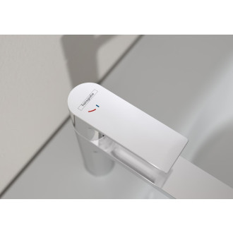 Umyvadlová baterie Hansgrohe Rebris E s výpustí chrom 72553000