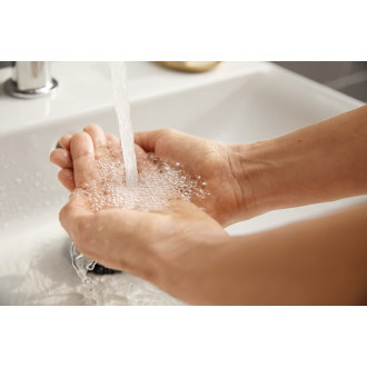 Umyvadlová baterie Hansgrohe Rebris E bez výpusti chrom 72560000