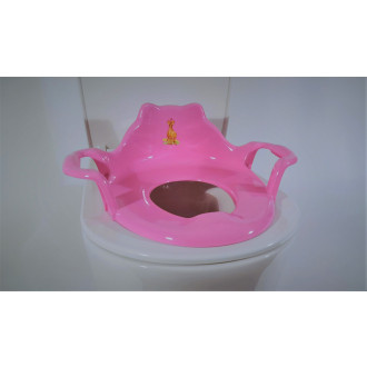 WC prkénko pro děti růžové BABYPINK