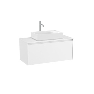 Koupelnová skříňka pod umyvadlo Roca ONA 99,4x44,3x45,7 cm bílá mat ONADESK1001ZBM
