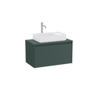 Koupelnová skříňka pod umyvadlo Roca ONA 79,4x44,3x45,7 cm zelená mat ONADESK801ZZM