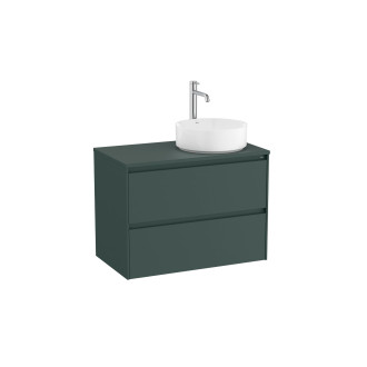Koupelnová skříňka pod umyvadlo Roca ONA 79,4x58,3x45,7 cm zelená mat ONADESK802ZZMP