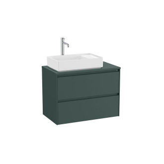 Koupelnová skříňka pod umyvadlo Roca ONA 79,4x58,3x45,7 cm zelená mat ONADESK802ZZML