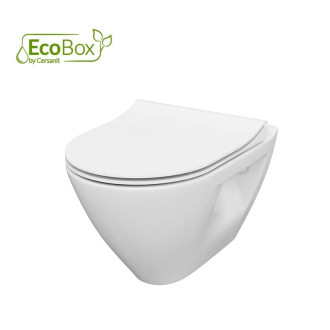 Wc s prkénkem softclose závěsné Cersanit Mille zadní odpad S701-454
