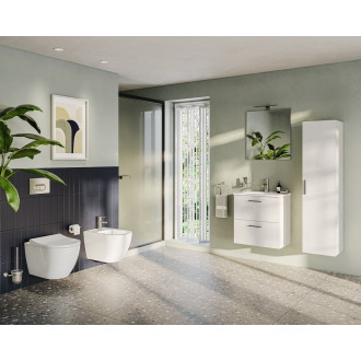 Koupelnová skříňka vysoká VitrA Mia 35x35x145 cm bílá lesk MIAV35B