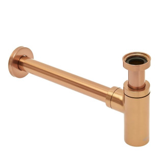 SAT umyvadlový sifon brushed rose gold SATSIBRG