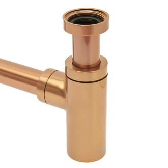 SAT umyvadlový sifon brushed rose gold SATSIBRG