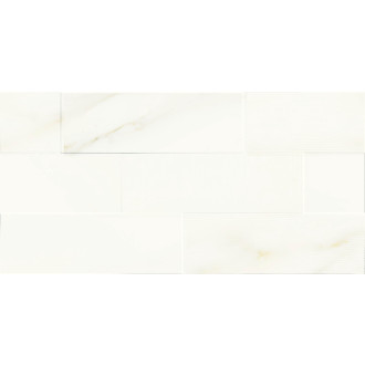 Obklad Rako Cava bílá 30x60 cm reliéfní WARVK830.1