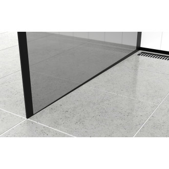 Spádový profil NRZ levá 12,5/200cm černý SPNRZK12200LC