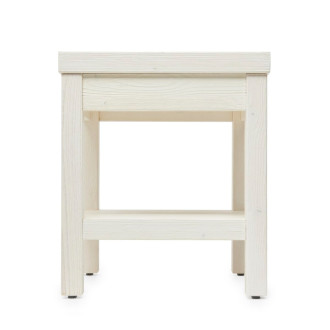 COUNTRY stolička s pol. 40cm, bílá COUNTRYST40BI