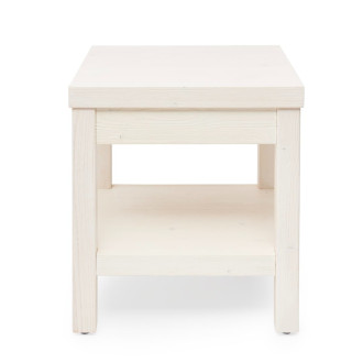 COUNTRY stolička s pol. 40cm, bílá COUNTRYST40BI