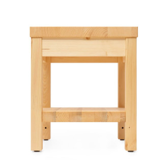 COUNTRY stolička s pol. 40cm, přírodní COUNTRYST40NA