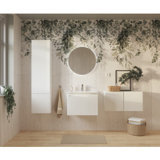 ANCONA vysoká skříň 40x22x157cm, bílá ANCONAV40DVB