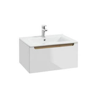 STILLA umyvadlová skř.60x30x45 bílá LESK STILLAD06007