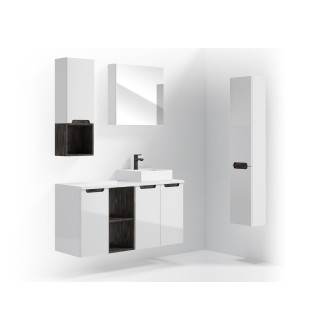 STILLA umyvadlová skř.60x60x45 bílá LESK STILLAD06033