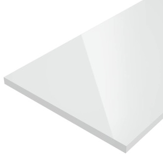 STILLA krycí deska 80x2,5x46 bílá LESK STILLAF08004