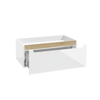 STILLA doplňková skř. 80x30x45 bílá LESK STILLAB08001
