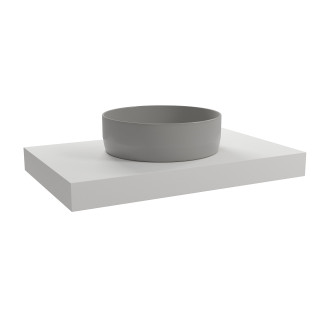 Dolce deska pod um. 80x50x8cm, bíla mat DO8050BM