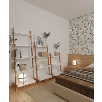Naturel  Home 4-balíček regál bílý HOMEP4B