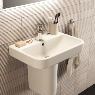 Umyvadlo Ideal Standard i.Life 55x38 cm otvor pro baterii uprostřed T458401