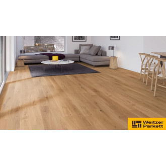 Dřevená lakováná podlaha Weitzer Parkett Oak Lively 11mm 55709