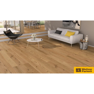 Dřevěná lakovaná podlaha Weitzer Parkett Oak Rustic 11mm 48375