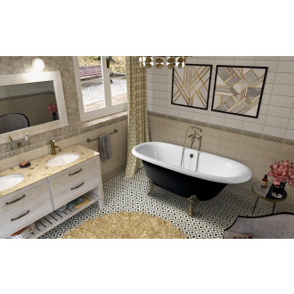 Obklad El Molino Aitana jet negro struktura mat 33,3x50