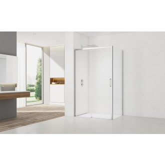 Sprch. dveře SIKOTEX + pevná stěna 80 SIKOTEXDBB100S80