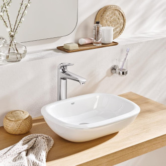 Umyvadlo na desku Grohe Eurostyle 2015 50x38 cm alpine-white bez otvoru pro baterii, bez přepadu 39216000