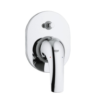 Vanová baterie Grohe BauCurve včetně podomítkového tělesa chrom 29043000