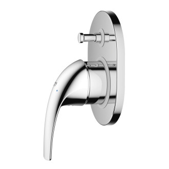 Vanová baterie Grohe BauCurve včetně podomítkového tělesa chrom 29043000